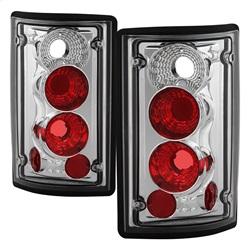 Spyder Auto Euro Style Tail Lights - Chrome for 2003-2003 Ford E-550 Super Duty - 5002921 - (2003)