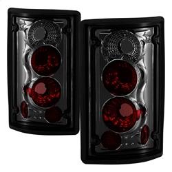 Spyder Auto Euro Style Tail Lights - Smoke for 2003-2005 Ford E-150 Club Wagon - 5002945 - (2005 2004 2003)