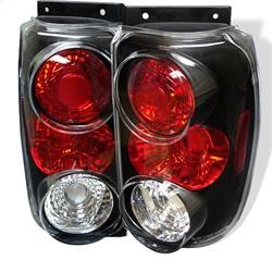 Spyder Auto Euro Style Tail Lights - Black for 1995-1997 Ford Explorer - 5002990 - (1997 1996 1995)