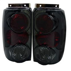 Spyder Auto Euro Style Tail Lights - Smoke for 1995-1997 Ford Explorer - 5003027 - (1997 1996 1995)