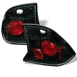 Spyder Auto Euro Style Tail Lights - Black for 2000-2000 Ford Focus Sony Limited Edition Sedan - 5003072 - (2000)