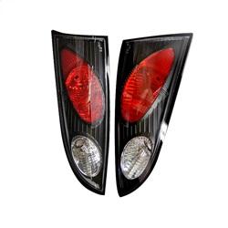 Spyder Auto Tail Lights - Black for 2000-2004 Ford Focus ZX3 - 5003119 - (2004 2003 2002 2001 2000)