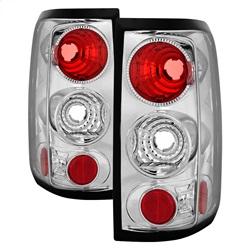 Spyder Auto Euro Style Tail Lights - Chrome for 2004-2008 Ford F-150 XLT Styleside - 5003201 - (2008 2007 2006 2005 2004)