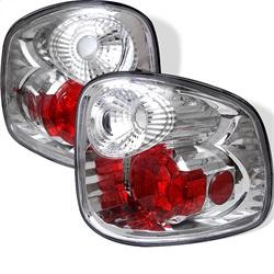 Spyder Auto Euro Style Tail Lights - Chrome for 2000-2000 Ford F-150 Harley-Davidson Edition Flareside - 5003386 - (2000)