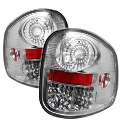 Spyder Auto LED Tail Lights - Chrome for 1997-1998 Ford F-150 Flareside - 5003416 - (1998 1997)