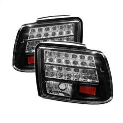 Spyder Auto LED Tail Lights - Black for 2002-2002 Ford Mustang - 5003690 - (2002)