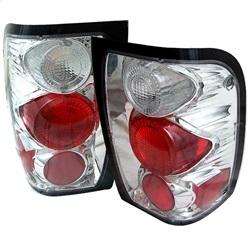 Spyder Auto Euro Style Tail Lights - Chrome for 1998-2000 Ford Ranger - 5003812 - (2000 1999 1998)