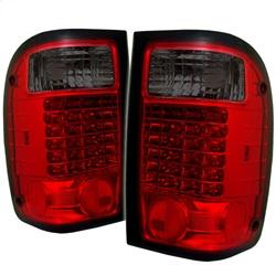 Spyder Auto LED Tail Lights - Red Smoke for 2001-2005 Ford Ranger - 5003867 - (2005 2004 2003 2002 2001)