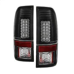 Spyder Auto Tail Lights - Black for 2008-2008 Ford F-450 Super Duty - 5003898 - (2008)