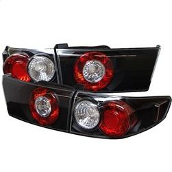 Spyder Auto Euro Style Tail Lights - Black for 2005-2005 Honda Accord LX Sedan - 5003980 - (2005)