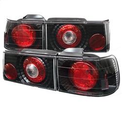 Spyder Auto Euro Style Tail Lights - Black for 1990-1990 Honda Accord Sedan - 5004031 - (1990)