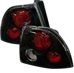 Spyder Auto Euro Style Tail Lights - Black for 1995-1995 Honda Accord LX - 5004147 - (1995)