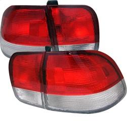 Spyder Auto Euro Style Tail Lights - Red Clear for 1998-1998 Honda Civic GX Sedan - 5005052 - (1998)