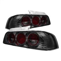 Spyder Auto Euro Style Tail Lights - Smoke for 1997-2001 Honda Prelude - 5005304 - (2001 2000 1999 1998 1997)