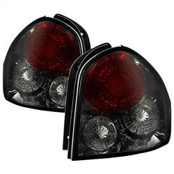 Spyder Auto Euro Style Tail Lights - Smoke for 2001-2006 Hyundai Santa Fe - 5005380 - (2006 2005 2004 2003 2002 2001)