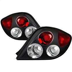 Spyder Auto Euro Style Tail Lights - Black for 2003-2005 Hyundai Tiburon - 5005434 - (2005 2004 2003)