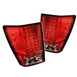 Spyder Auto LED Tail Lights - Red Clear for 2005-2006 Jeep Grand Cherokee - 5005540 - (2006 2005)