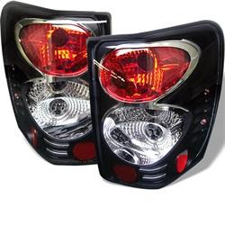 Spyder Auto Euro Style Tail Lights - Black for 1999-2004 Jeep Grand Cherokee - 5005625 - (2004 2003 2002 2001 2000 1999)