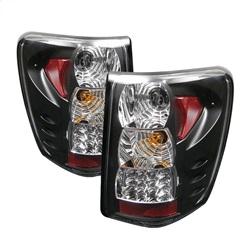 Spyder Auto LED Tail Lights Version 2 - Black for 1999-2004 Jeep Grand Cherokee - 5005663 - (2004 2003 2002 2001 2000 1999)