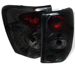 Spyder Auto Euro Style Tail Lights - Smoke for 1999-2004 Jeep Grand Cherokee - 5005717 - (2004 2003 2002 2001 2000 1999)