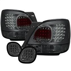 Spyder Auto LED 4pcs Tail Lights with Trunk Pcs - Smoked for 1998-2000 Lexus GS400 - 5005755 - (2000 1999 1998)