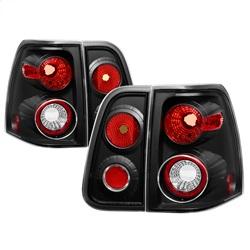 Spyder Auto Euro Style Tail Lights - Black for 2003-2006 Lincoln Navigator - 5005946 - (2006 2005 2004 2003)