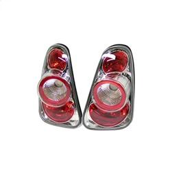 Spyder Auto Euro Style Tail Lights - Chrome for 2002-2005 Mini Cooper Base - 5006257 - (2005 2004 2003 2002)