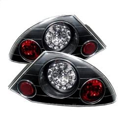 Spyder Auto LED Tail Lights - Black for 2000-2002 Mitsubishi Eclipse - 5006318 - (2002 2001 2000)