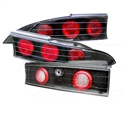 Spyder Auto Euro Style Tail Lights - Black for 1996-1997 Mitsubishi Eclipse Base - 5006363 - (1997 1996)