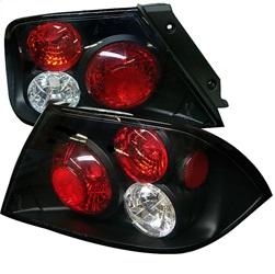 Spyder Auto Euro Style Tail Lights - Black for 2003-2003 Mitsubishi Lancer ES - 5006417 - (2003)