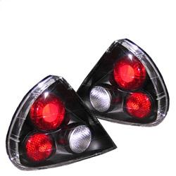 Spyder Auto Tail Lights - Black for 1999-2002 Mitsubishi Mirage - 5006493 - (2002 2001 2000 1999)