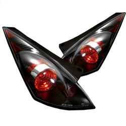 Spyder Auto Euro Style Tail Lights - Black for 2003-2005 Nissan 350Z - 5006684 - (2005 2004 2003)