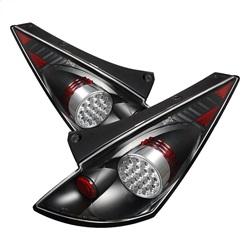 Spyder Auto LED Tail Lights - Black for 2003-2005 Nissan 350Z - 5006714 - (2005 2004 2003)