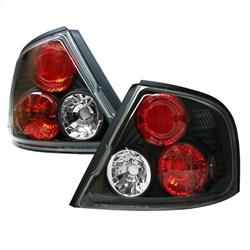 Spyder Auto Euro Style Tail Lights - Black for 1998-2001 Nissan Altima XE - 5006790 - (2001 2000 1999 1998)