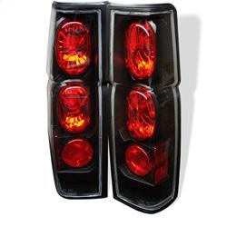 Spyder Auto Euro Style Tail Lights - Black for 1986-1994 Nissan D21 - 5006875 - (1994 1993 1992 1991 1990 1989 1988 1987 1986)