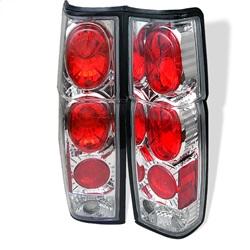 Spyder Auto Euro Style Tail Lights - Chrome for 1995-1997 Nissan Pickup - 5006882 - (1997 1996 1995)