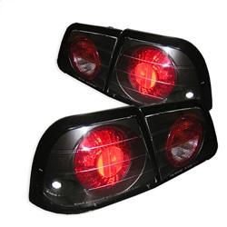 Spyder Auto Euro Style Tail Lights - Black for 1997-1999 Nissan Maxima - 5006950 - (1999 1998 1997)