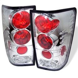 Spyder Auto Euro Style Tail Lights - Chrome for 2004-2015 Nissan Titan - 5007032 - (2015 2014 2013 2012 2011 2010 2009 2008 2007 2006 2005 2004)