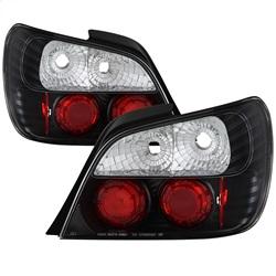 Spyder Auto Euro Style Tail Lights - Black for 2002-2003 Subaru Impreza WRX Sedan - 5007193 - (2003 2002)