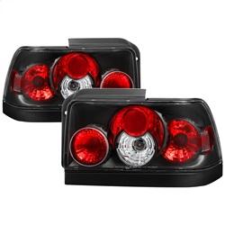 Spyder Auto Euro Style Tail Lights - Black for 1993-1993 Toyota Corolla LE - 5007407 - (1993)