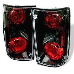 Spyder Auto Euro Style Tail Lights - Black for 1994-1995 Toyota Pickup - 5007636 - (1995 1994)