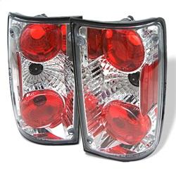 Spyder Auto Euro Style Tail Lights - Chrome for 1993-1993 Toyota Pickup Base - 5007643 - (1993)