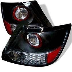 Spyder Auto LED Tail Lights - Black for 2005-2010 Scion tC - 5007704 - (2010 2009 2008 2007 2006 2005)