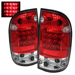 Spyder Auto LED Tail Lights - Red Clear for 2001-2003 Toyota Tacoma Pre Runner - 5007872 - (2003 2002 2001)