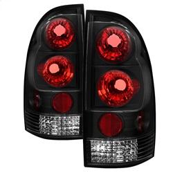 Spyder Auto Euro Style Tail Lights - Black for 2010-2015 Toyota Tacoma - 5007896 - (2015 2014 2013 2012 2011 2010)