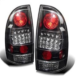 Spyder Auto LED Tail Lights - Black for 2010-2015 Toyota Tacoma - 5007919 - (2015 2014 2013 2012 2011 2010)