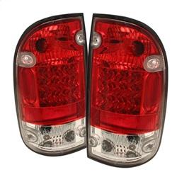 Spyder Auto LED Tail Lights - Red Clear for 1995-1997 Toyota Tacoma - 5008022 - (1997 1996 1995)