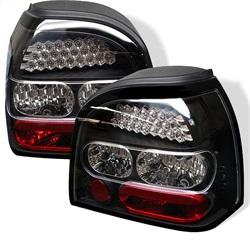 Spyder Auto LED Tail Lights - Black for 1997-1997 Volkswagen Golf Trek - 5008220 - (1997)