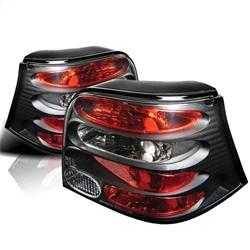 Spyder Auto Euro Style Tail Lights - Black for 1999-1999 Volkswagen Golf GTI - 5008343 - (1999)