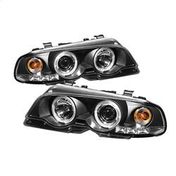 Spyder Auto 2DR 1PC Projector Headlights - LED Halo - LED - Black - High H1 - Low H1 for 2001-2003 BMW 330Ci Coupe - 5008923 - (2003 2002 2001)